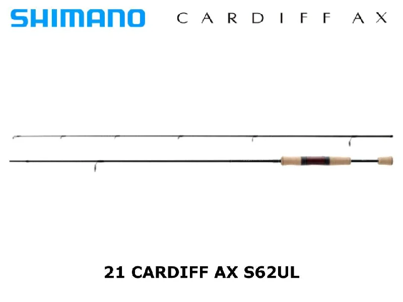 Best Rod for Catching Freshwater Fish-Pre-Order Shimano 21 Cardiff AX S62UL