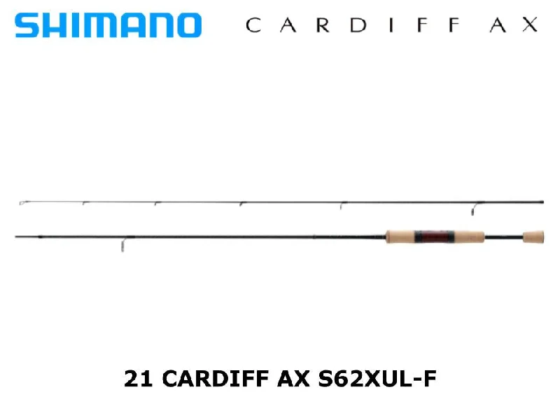 Long Fishing Rod-Pre-Order Shimano 21 Cardiff AX S62XUL-F