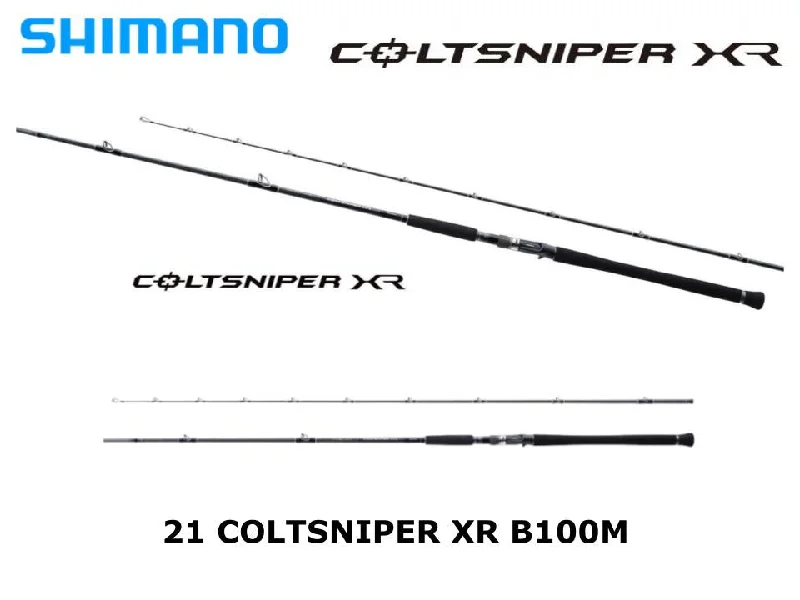 Fishing Rod for Shore Fishing-Shimano 21 Coltsniper XR B100M