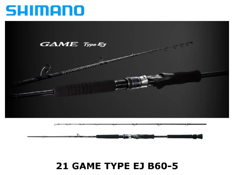 Lightweight Travel Fishing Rod-Pre-Order Shimano 21 Game Type EJ B60-5