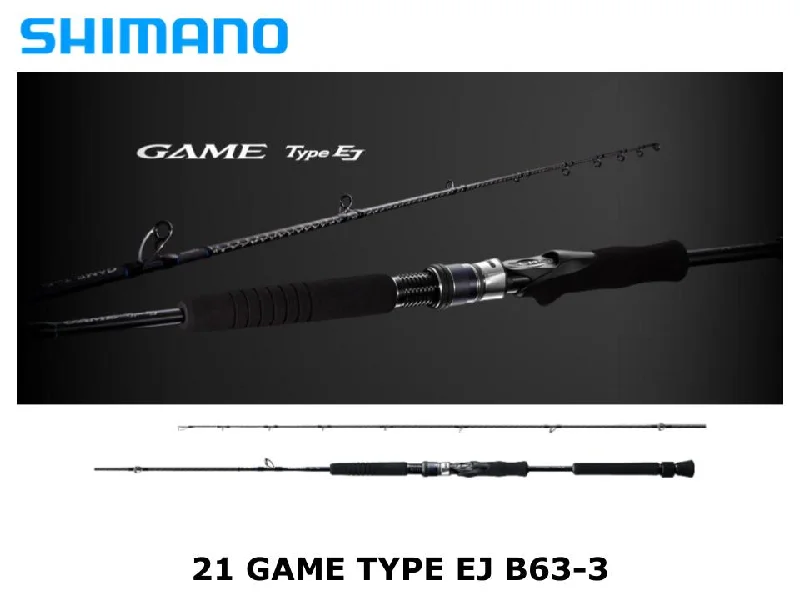 Best Casting Fishing Rod-Shimano 21 Game Type EJ B63-3