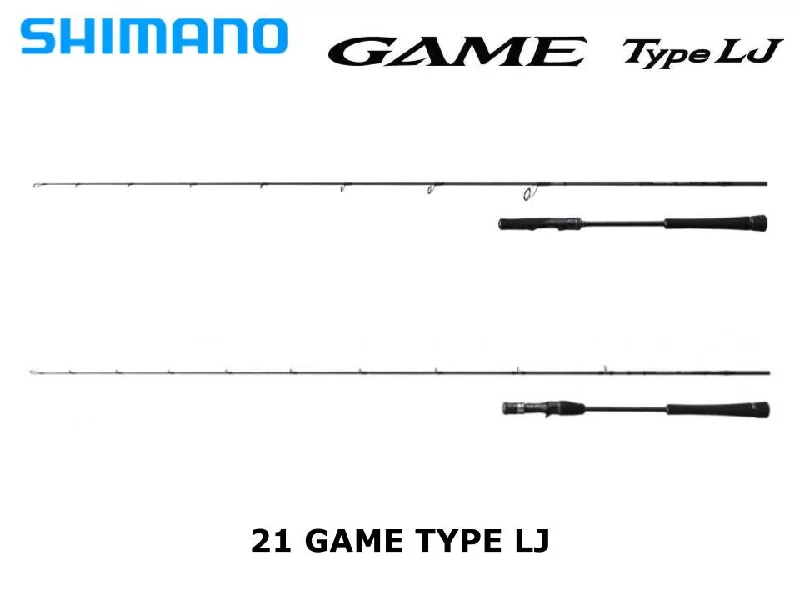 Fishing Rod with Ergonomic Handle-Shimano 21 Game Type LJ B62-1/FS