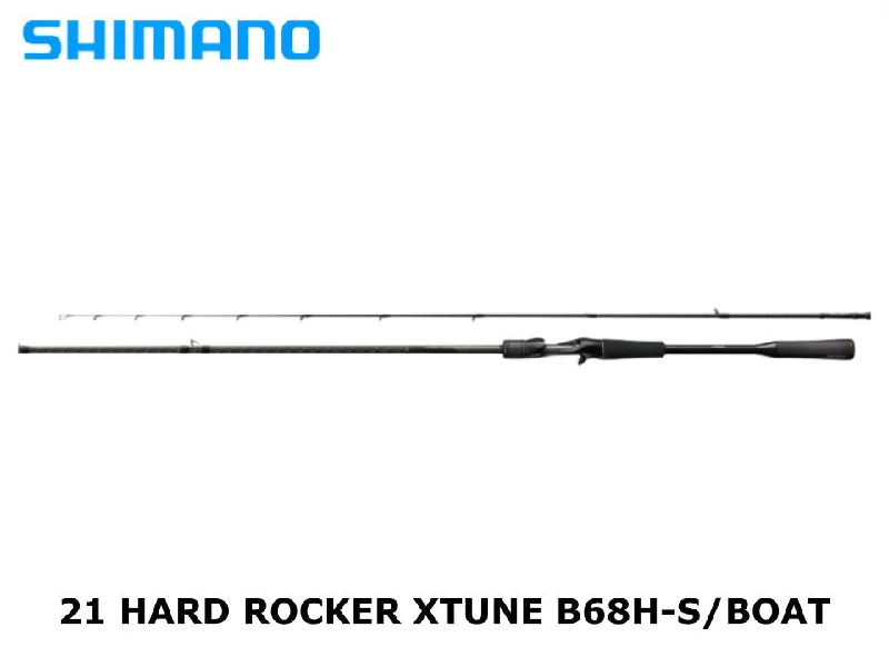 Fishing Rod with Comfortable Grip-Shimano 21 Hard Rocker Xtune B68H-S/BOAT