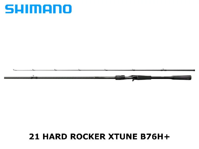 Portable Travel Fishing Rod-Pre-Order Shimano 21 Hard Rocker Xtune B76H+