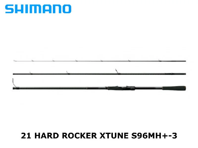 Fishing Rod for Big Fish-Pre-Order Shimano 21 Hard Rocker Xtune S96MH+-3