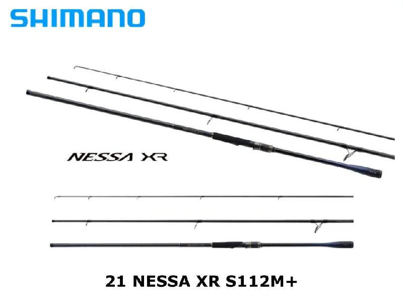 Strong and Lightweight Fishing Rod-Shimano 21 Nessa XR S112M+