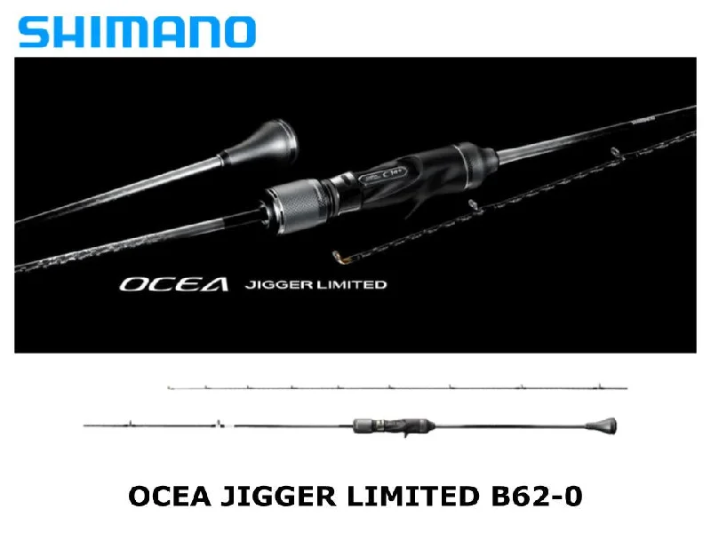 Fishing Rod for Light Line Fishing-Shimano 21 Ocea Jigger Limited B62-0