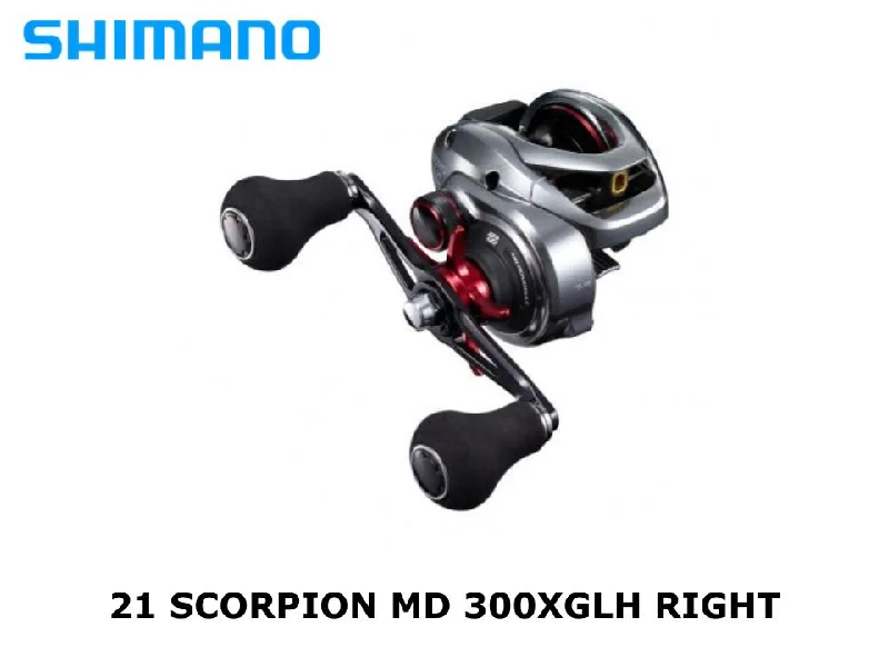 Fishing Reel with Superior Performance-Shimano 21 Scorpion MD 300XGLH Right