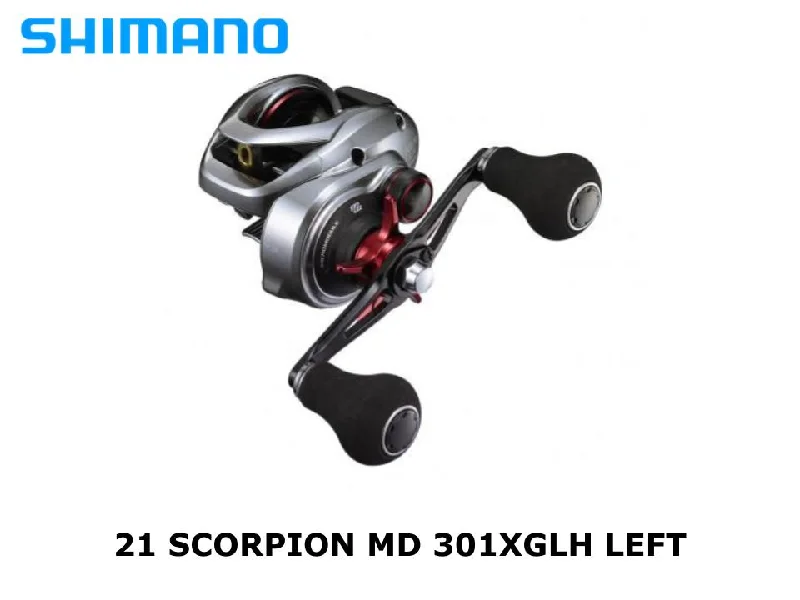 Strong and Durable Fishing Reel-Shimano 21 Scorpion MD 301XGLH Left