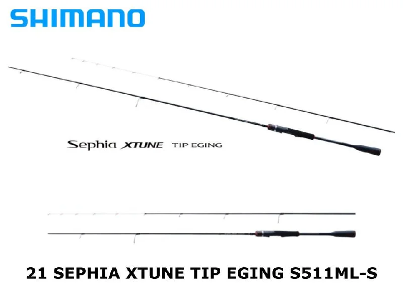 Performance Fishing Rod-Pre-Order Shimano 21 Sephia Xtune Tip Eging S511ML-S