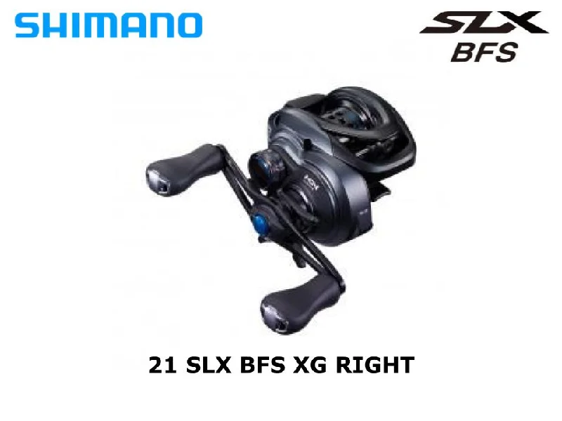 High Drag Fishing Reel for Larger Fish-Shimano 21 SLX BFS XG Right