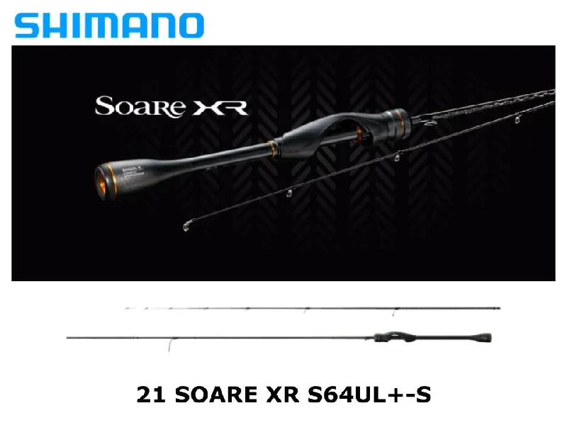 Durable Fishing Rod with Reel-Shimano 21 Soare XR S64UL+-S