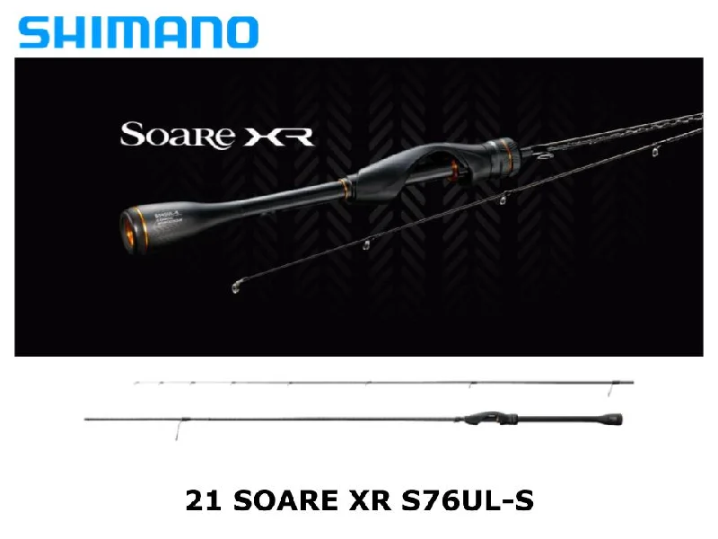 Versatile Spinning Fishing Rod-Shimano 21 Soare XR S76UL-S