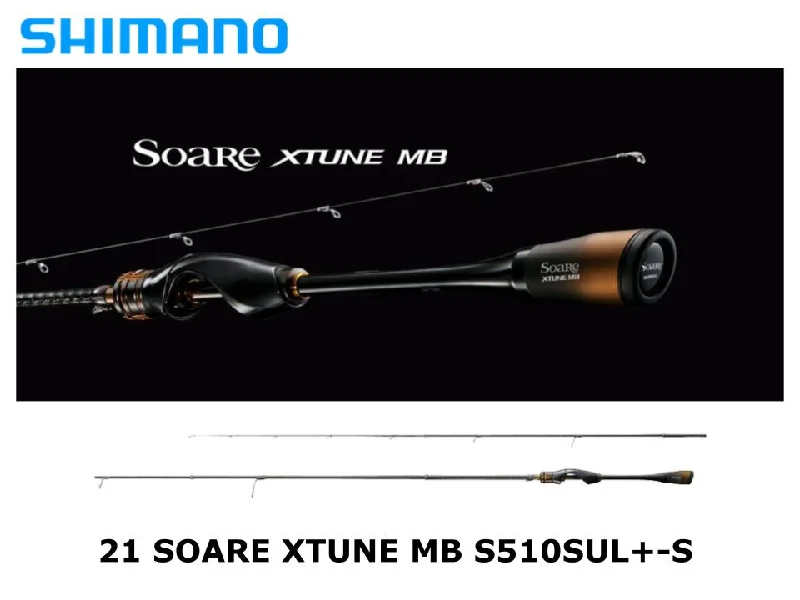 Sturdy Fishing Rod for Long Use-Pre-Order Shimano 21 Soare Xtune MB S510SUL+-S