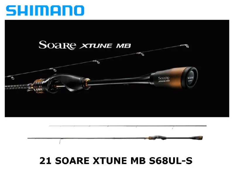 Reliable Fishing Rod-Pre-Order Shimano 21 Soare Xtune MB S68UL-S