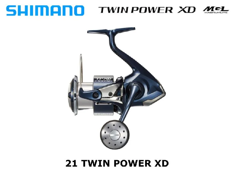 Adjustable Drag Fishing Reel-Shimano 21 Twin Power XD 4000HG