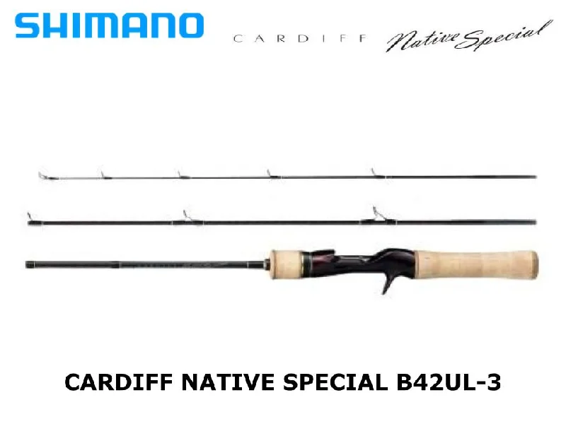 Fishing Rod for Beginners and Experts-Shimano Cardiff Native Special B42UL-3