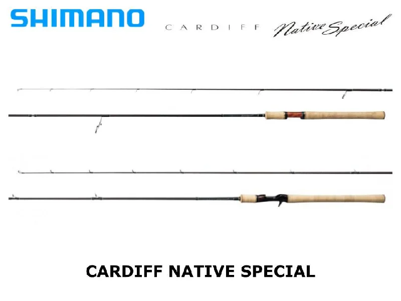 Smooth Casting Spinning Rod-Pre-Order Shimano Cardiff Native Special B54UL