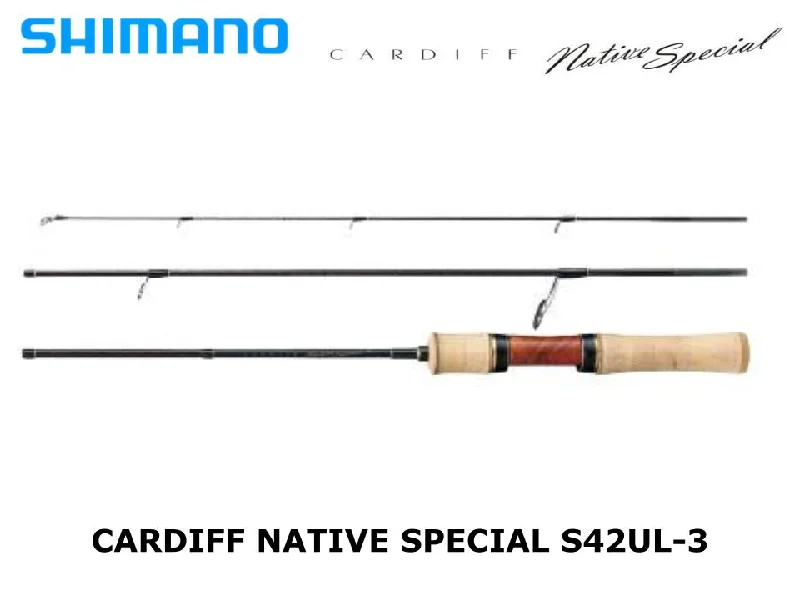 Easy to Use Fishing Rod-Pre-Order Shimano Cardiff Native Special S42UL-3