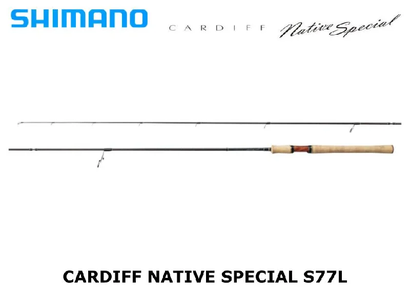 Best Affordable Fishing Rod-Shimano Cardiff Native Special S77L