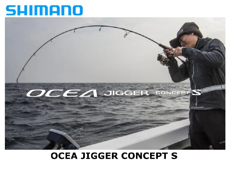 Fishing Rod for Weekend Trips-Shimano Ocea Jigger Concept S S66-3