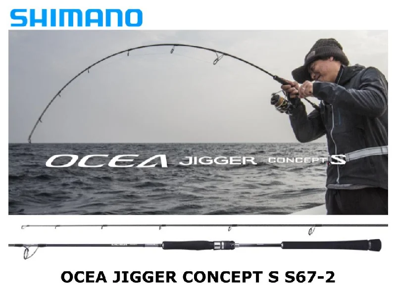 Fishing Rod for Casual Fishing-Shimano Ocea Jigger Concept S S67-2