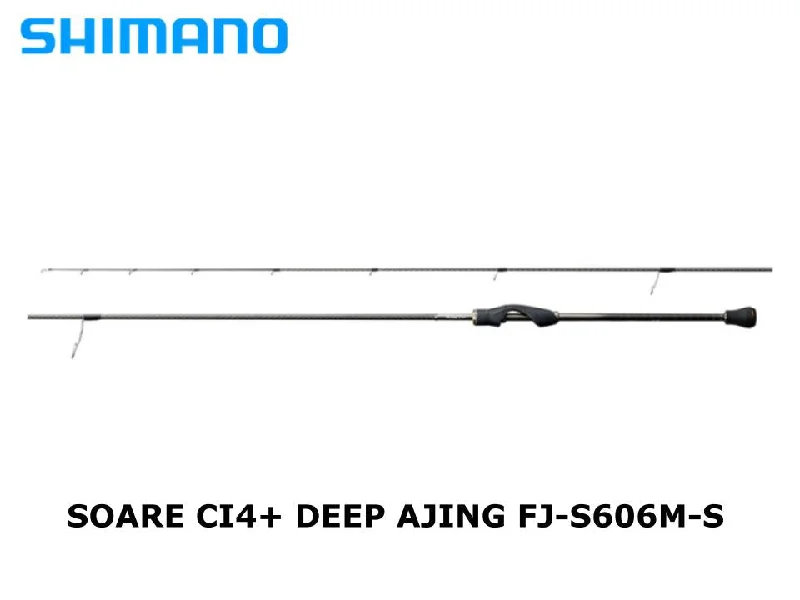 Fishing Rod for River-Shimano Soare CI4+ Deep Ajing FJ-S606M-S