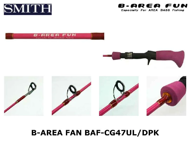 Fishing Rod for Catfish-Pre-Order Smith B Area Fan BAF-CG47UL/DPK