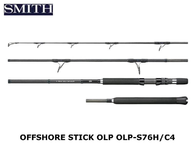 Fishing Rod with Easy Setup-Pre-Order Smith Offshore Stick OLP OLP-S76H/C4