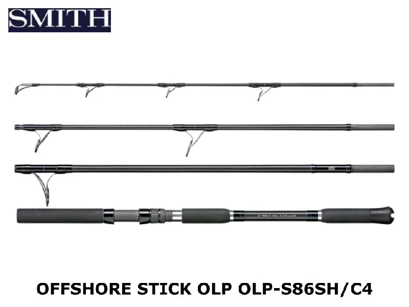 Durable Fishing Rod with Reel-Smith Offshore Stick OLP OLP-S86SH/C4