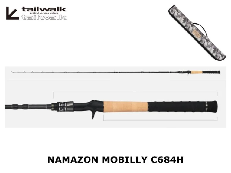 Best Travel Fishing Rod Combo-Tailwalk Namazon Mobilly C684H