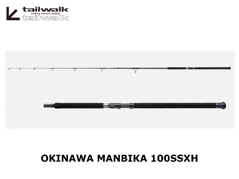 Fishing Rod for Open Water Fishing-Tailwalk Okinawa Manbika 100SSXH