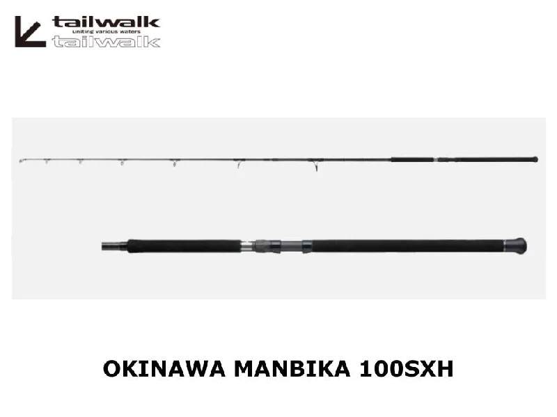 Powerful Telescopic Fishing Rod-Tailwalk Okinawa Manbika 100SXH