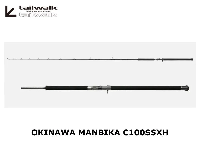 Quick Action Spinning Fishing Rod-Pre-Order Tailwalk Okinawa Manbika C100SSXH