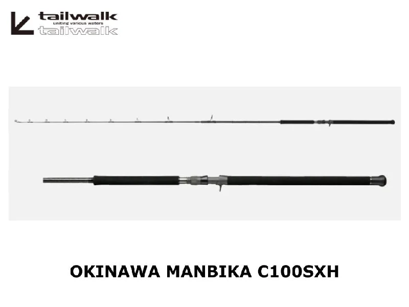 High Action Telescoping Fishing Rod-Pre-Order Tailwalk Okinawa Manbika C100SXH