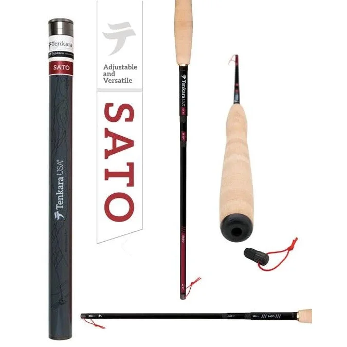 Fishing Rod for Big Catch-Tenkara USA SATO™ 10'8"/ 11'10"/ 12'9" (adjustable)