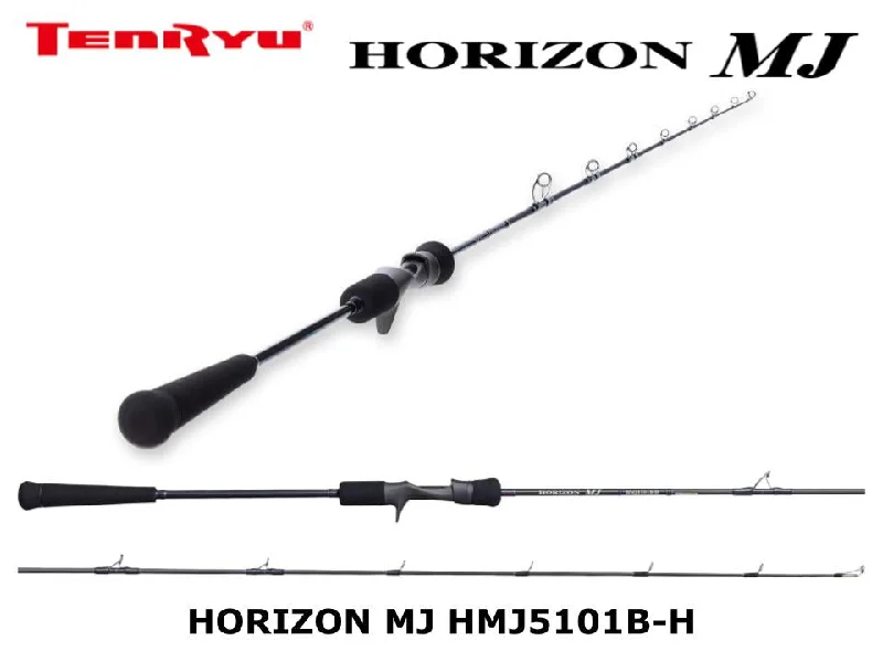 Smooth Casting Fishing Rod for Beginners-Tenryu Horizon MJ HMJ5101B-H