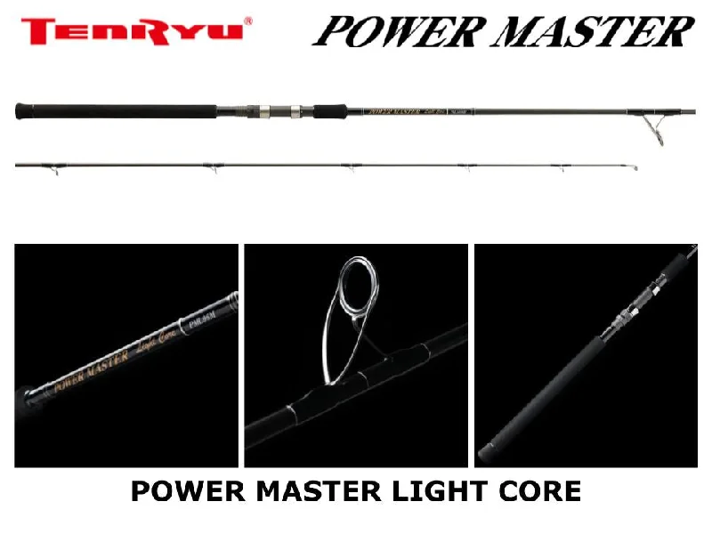 Smooth Casting Baitcasting Rod-Tenryu Power Master Light Core PML100MH