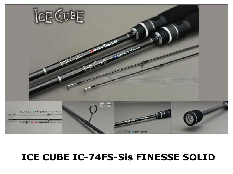 Fishing Rod with Strong Backbone-Tict Ice Cube IC-74FS-Sis Finesse Solid