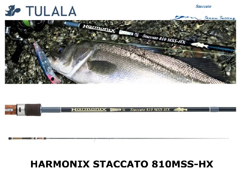 Fishing Rod for Ice Fishing-Pre-Order Tulala Harmonix Staccato 810MSS-HX