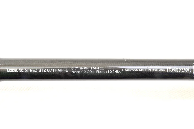 Fishing Rod for Light Tackle-Used Daiwa Steez STZ 671HMHFB Flogger