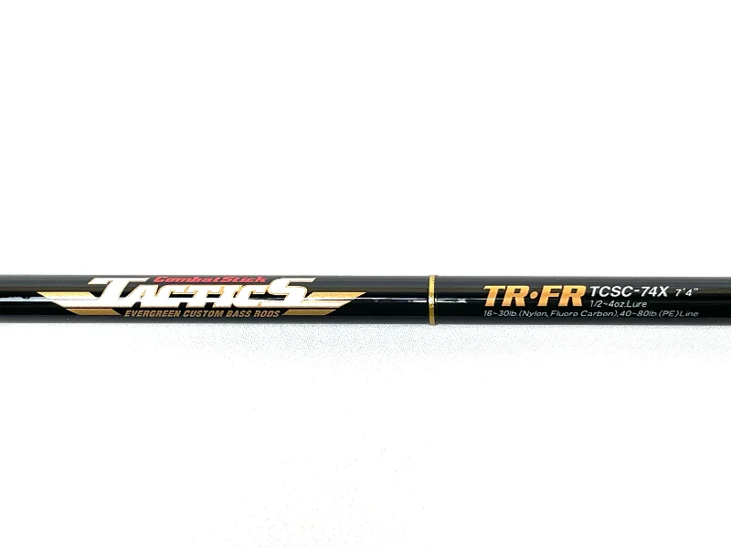 Quick Action Fishing Rod-Used Evergreen Tactics TCSC-74X TR-FR