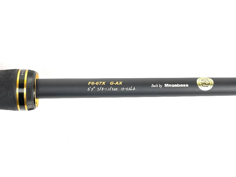 Professional Grade Fishing Rod-Used Megabass 16 Destroyer F6-67X G-AX