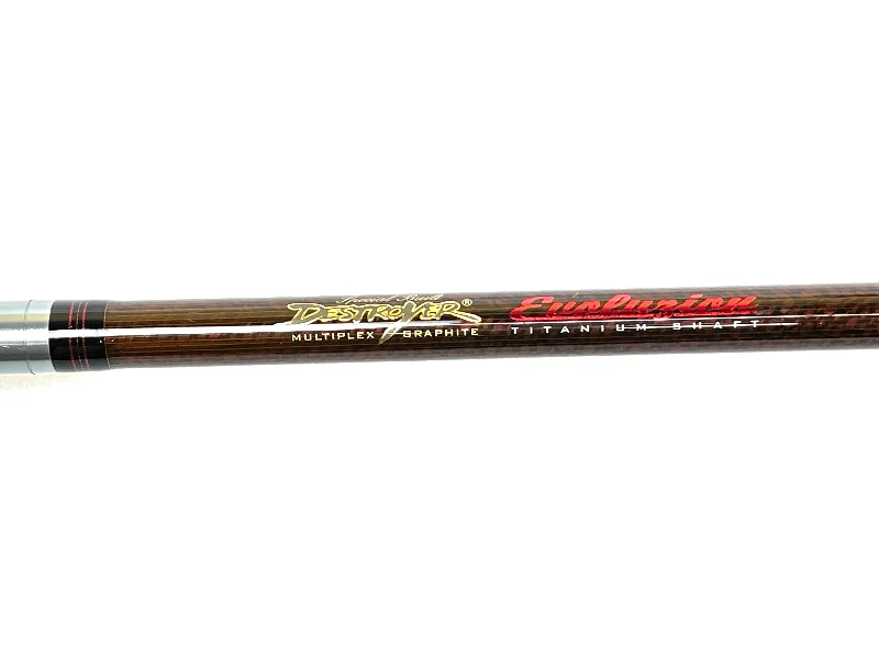 Fishing Rod for Catching Panfish-Used Megabass Destroyer Evoluzion F5.1/2-77Xti Red Demon