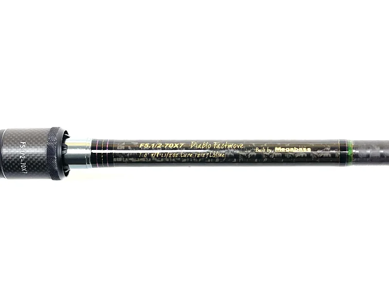 Best Spinning Fishing Rod-Used Megabass Destroyer X7 F5.1/2-70X7 Diablo Fastmove