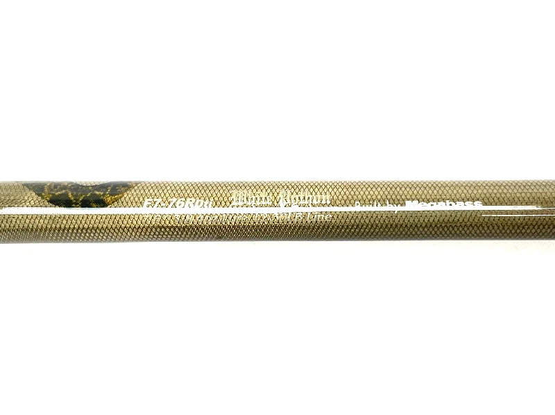 Fishing Rod for Trout Fishing-Used Megabass Orochi Huge Contact F7-76RDTi White Python