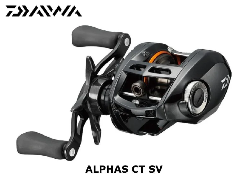 Fishing Reel with High Gear Ratio-Daiwa Alphas CT SV 70SHL Left