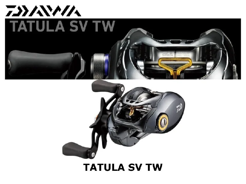 Compact Fishing Reel for Travel-Daiwa Tatula SV TW 6.3L Left