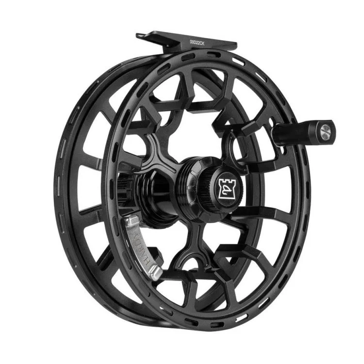 Fishing Reel for Fly Rod-Hardy Fortuna Regent Fly Reel - Black