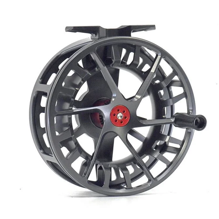 Adjustable Fishing Reel-Lamson Speedster HD Series Fly Reels - Dark Smoke